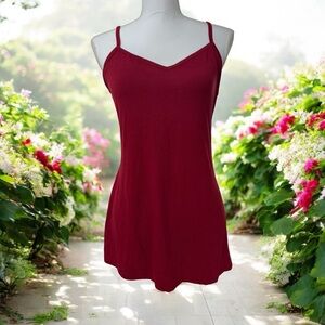 Lane Bryant Red Spaghetti Strap Cami